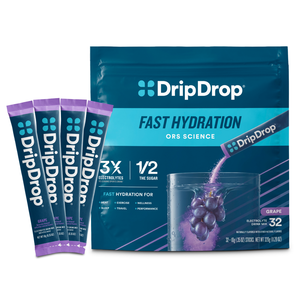 Grape Electrolyte Powder, 8 oz sticks, 32 count O0